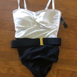 One piece bathing suit